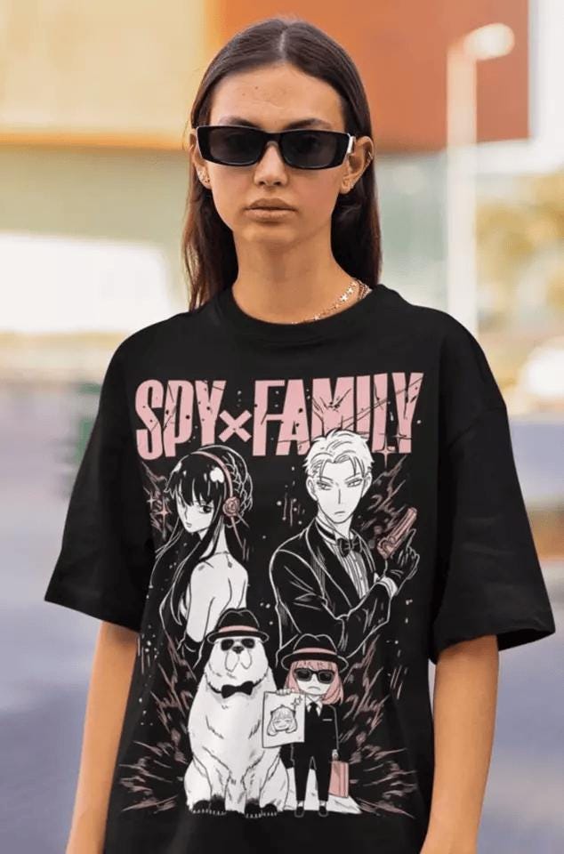 Anime Family T-shirt Unisex, Family Gift, Anime Manga Shirt, Anime Shirt, Graphic Anime Tee, Manga Shirt