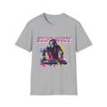 Vibrant DJ Graphic Tee, Unisex Softstyle T-Shirt for Music Lovers, Festival Attire, Gift for DJs and Party Goers, Casual Wear, Street Style