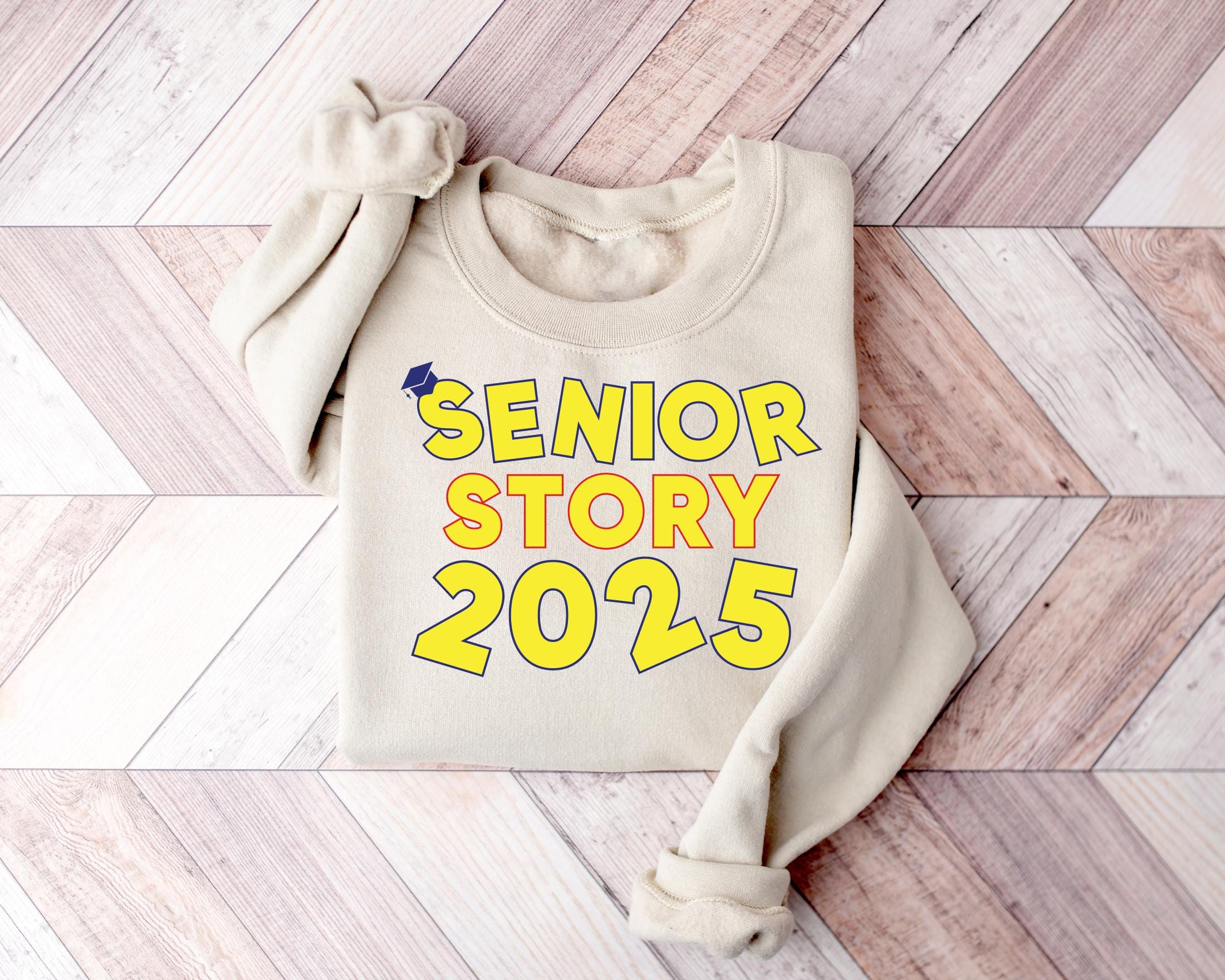 Senior Story 2025 Shirt, Senior Class Of 2025 Sweatshirt, Graduation Gift, Custom Senior Class Shirt, Senior Sweatshirts, Graduation Shirts