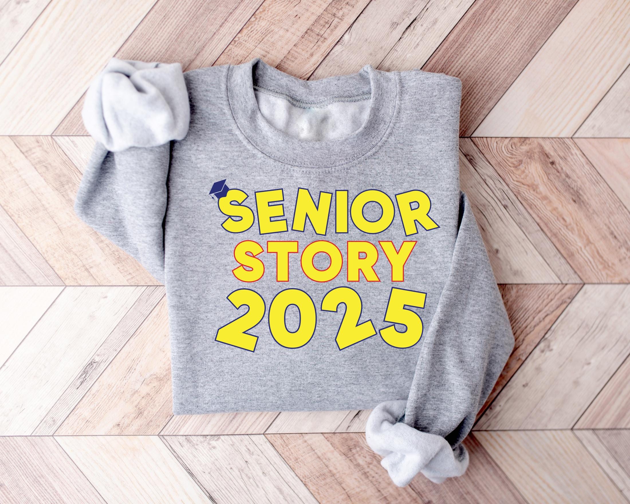 Senior Story 2025 Shirt, Senior Class Of 2025 Sweatshirt, Graduation Gift, Custom Senior Class Shirt, Senior Sweatshirts, Graduation Shirts