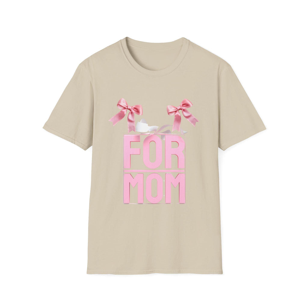 Gift for Mom T-Shirt, Mother's Day Tee, Cute Mom Shirt, Present for Mom, Unisex Softstyle T-Shirt,Mother's Day T-shirt