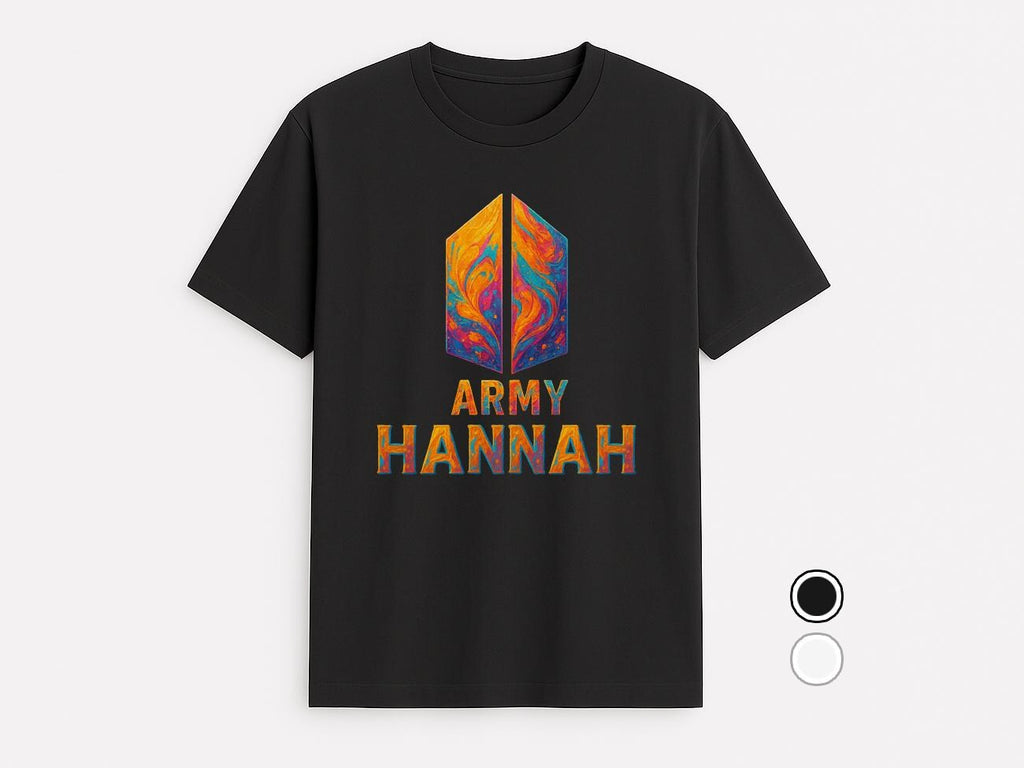 Kpop ARMY Custom T-Shirt (Free Previews - Message us)