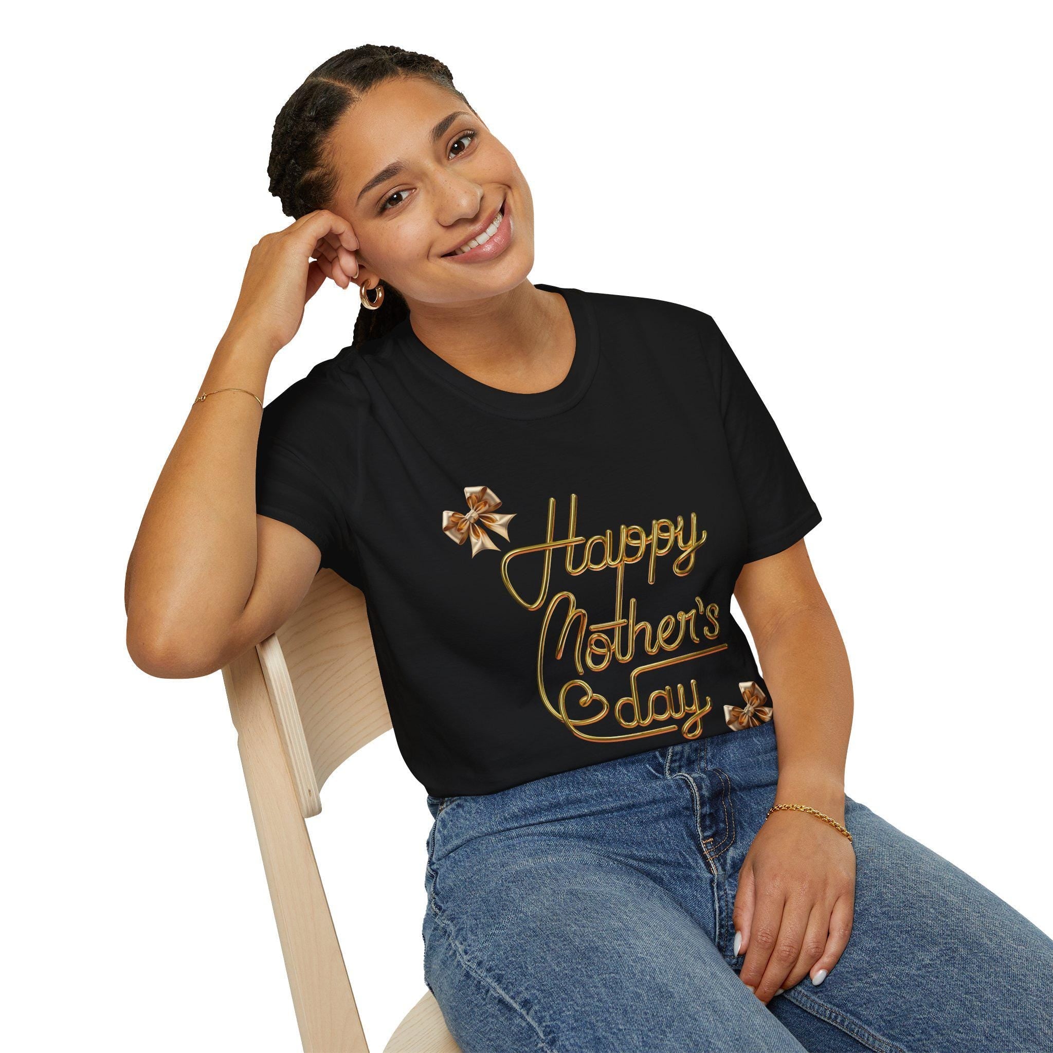 Happy Mother's Day T-Shirt, Gift for Mom, Casual Tee, Mother's Day png, Mother's Day T-Shirt Png For Tshirt, Mother's Day T-shirt Design png