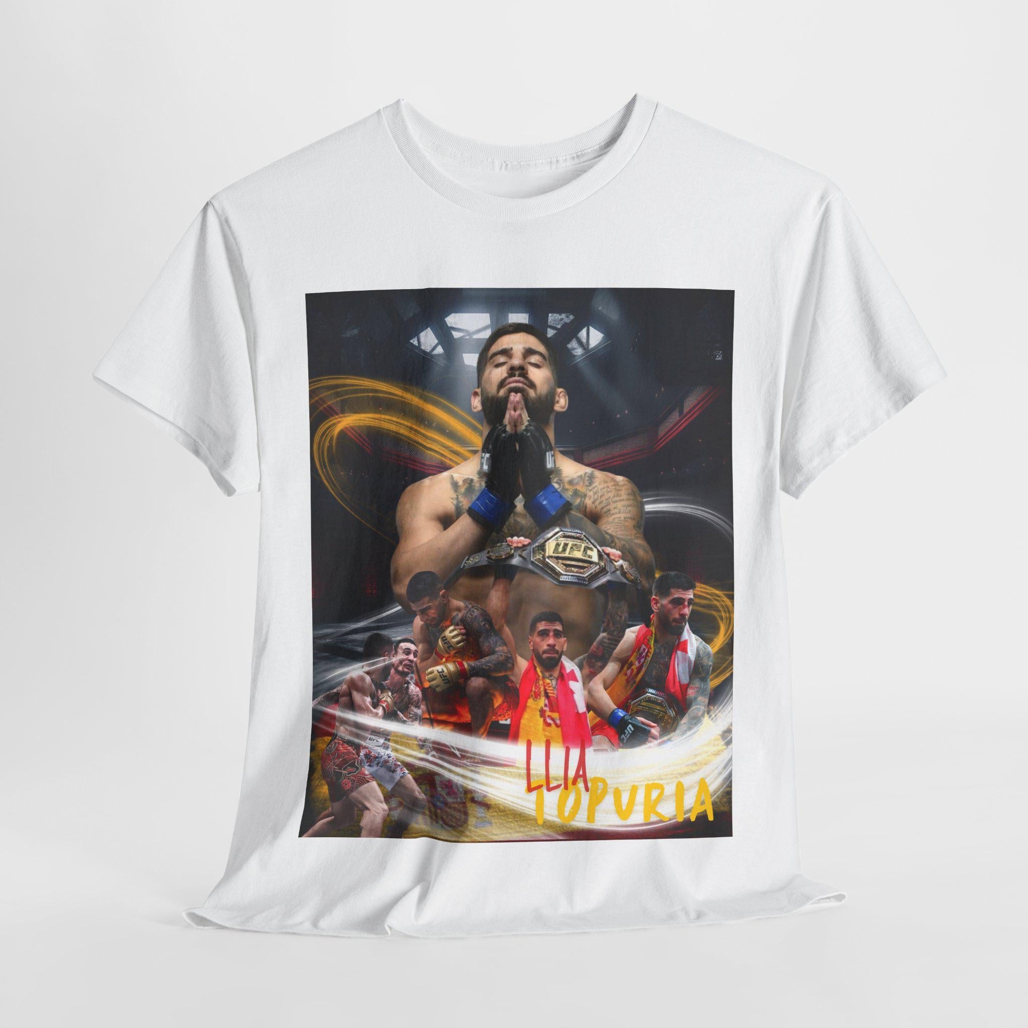 Ilia Topuria "el matador" t-shirt,fan tee,martial arts shirts,UFC Fighter, mma, UFC Bootleg Tee,ufc t-shirt,90's Retro Graphic Tee