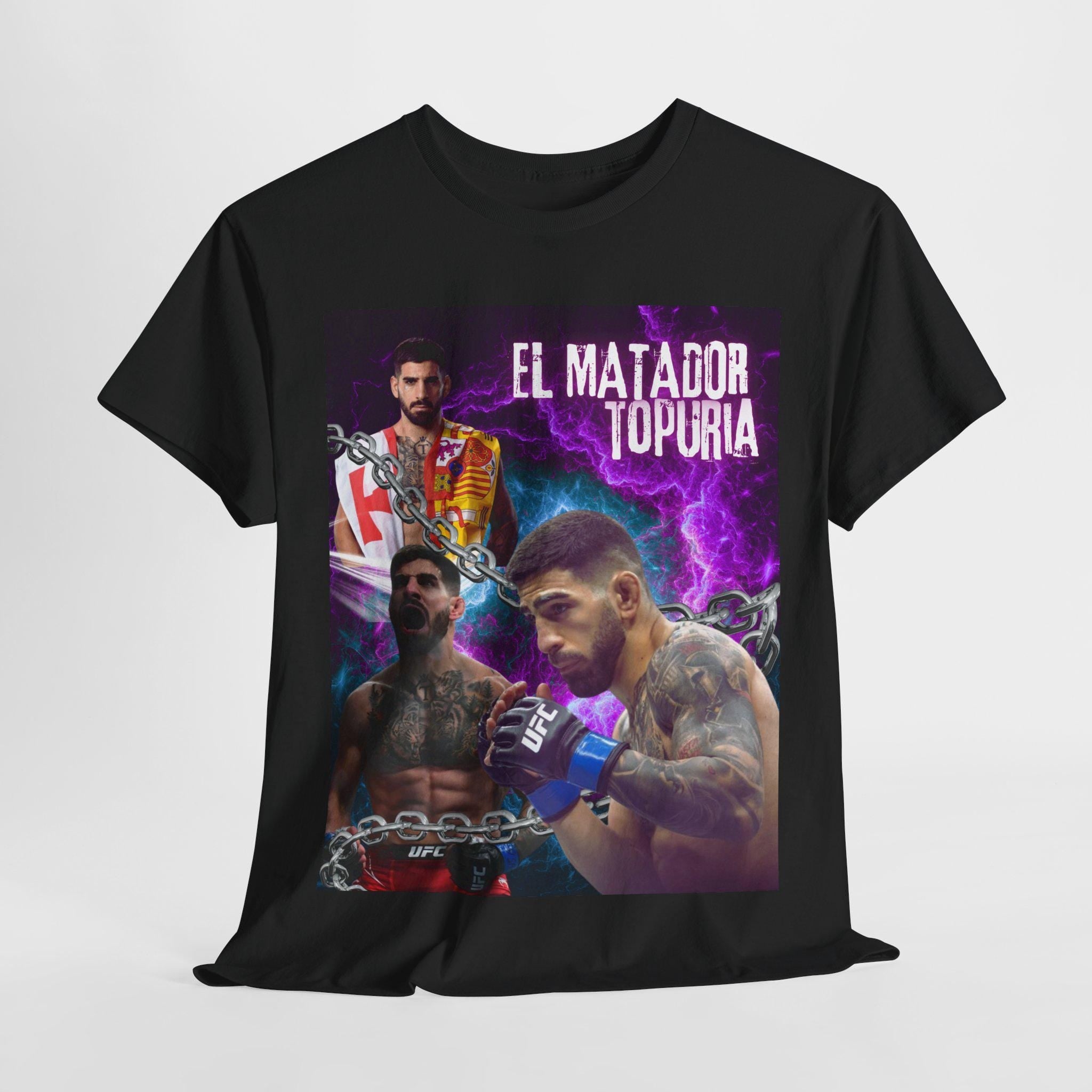 Ilia Topuria "el matador" t-shirt, fan tee, martial arts shirts, 90's Retro Graphic Tee, mma, UFC Bootleg Tee, ufc t-shirt, UFC Fighter