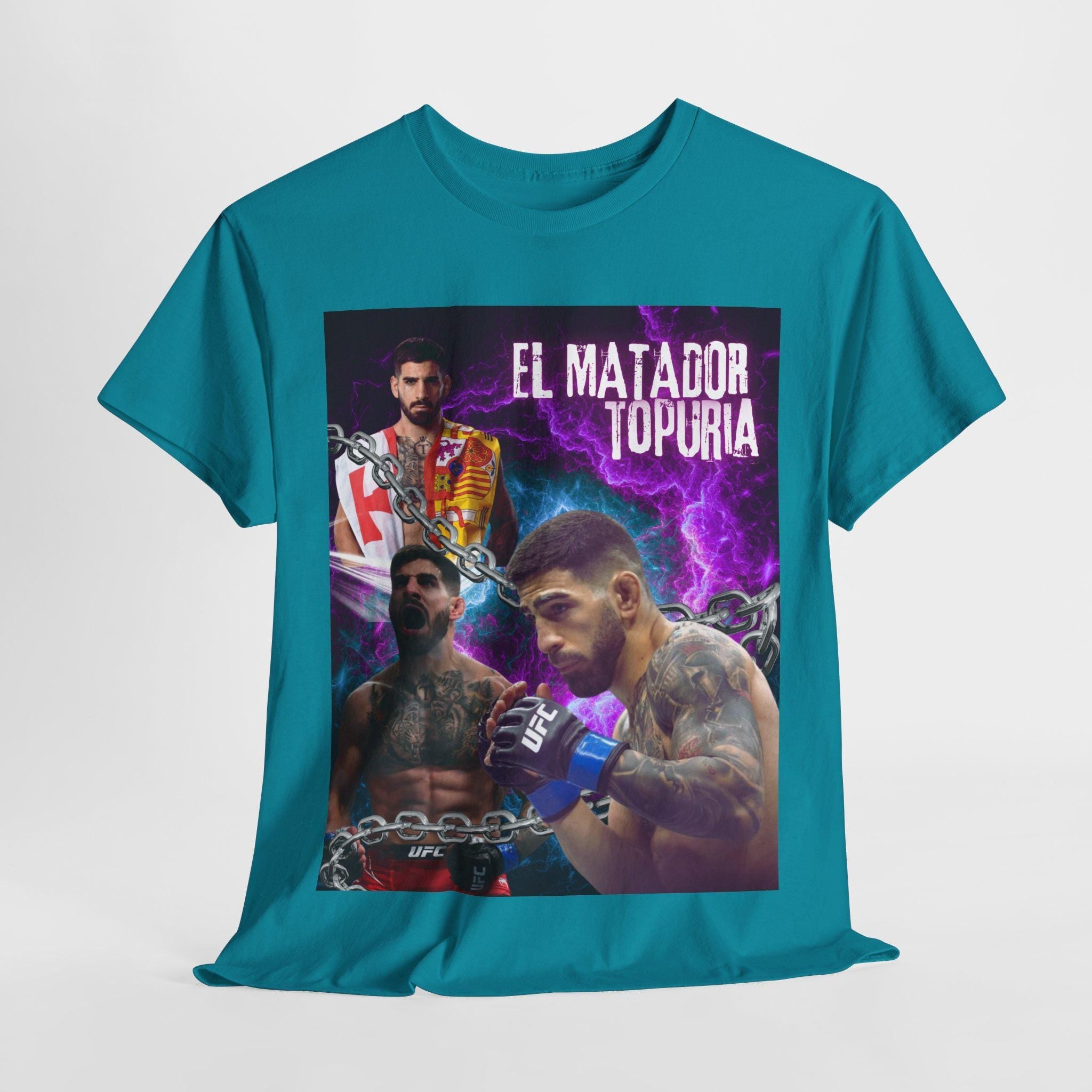 Ilia Topuria "el matador" t-shirt, fan tee, martial arts shirts, 90's Retro Graphic Tee, mma, UFC Bootleg Tee, ufc t-shirt, UFC Fighter