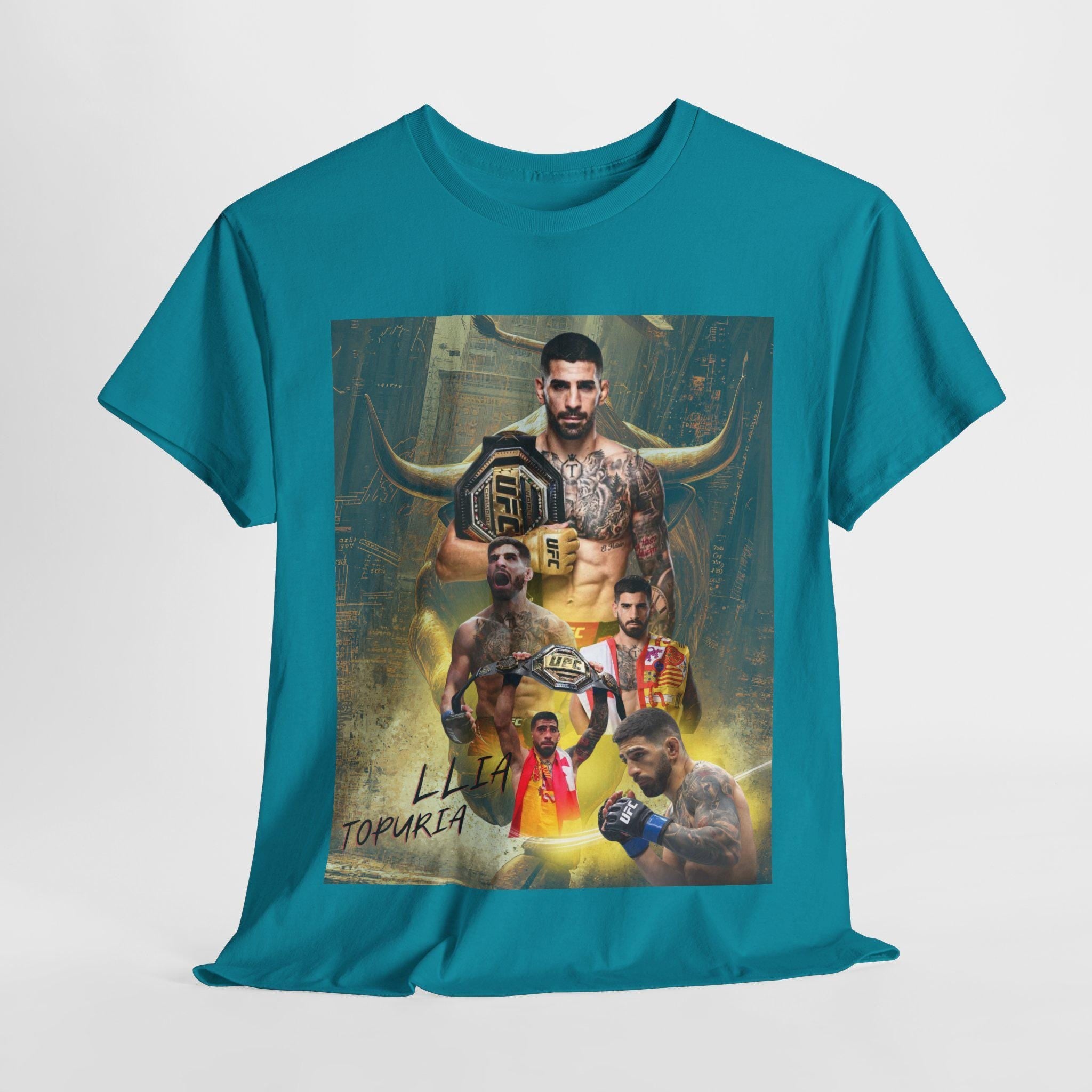 Ilia Topuria "el matador" t-shirt, fan tee, ufc t-shirt, martial arts shirts, 90's Retro Graphic Tee, UFC Fighter, mma, UFC Bootleg Tee
