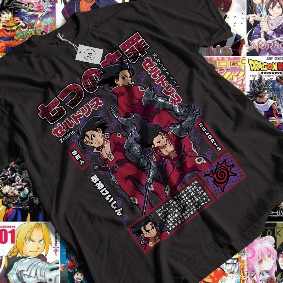 Scanor T-Shirt,Sins T Shirt,Anime T-Shirt,escape,lions sin of pride,Anime Shirt,lord escanor shirt,manga shirt,The Seven Deadly
