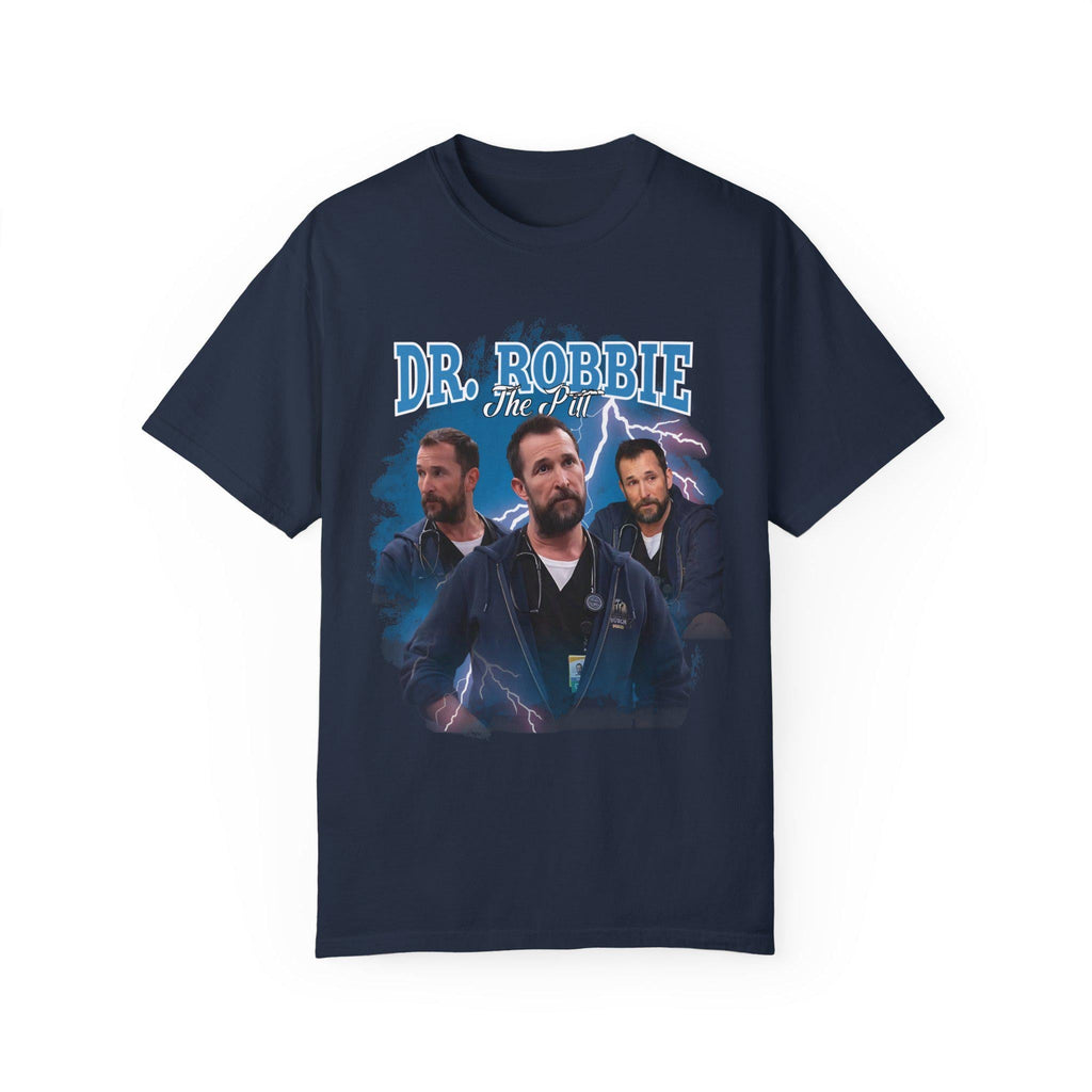 Dr. Robbie T-shirt | 90's Style Bootleg Rap Shirt, Dr. Robbie The Pitt Fan Shirt, Noah Wyle Fan, The Pitt Tshirt, Medical First Responder
