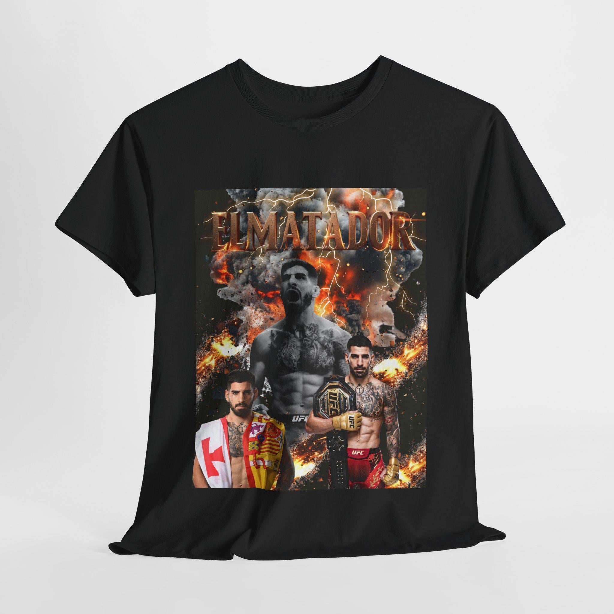Ilia Topuria "el matador" t-shirt, UFC Fighter, fan tee, martial arts shirts, 90's Retro Graphic Tee, mma, UFC Bootleg Tee, ufc t-shirt