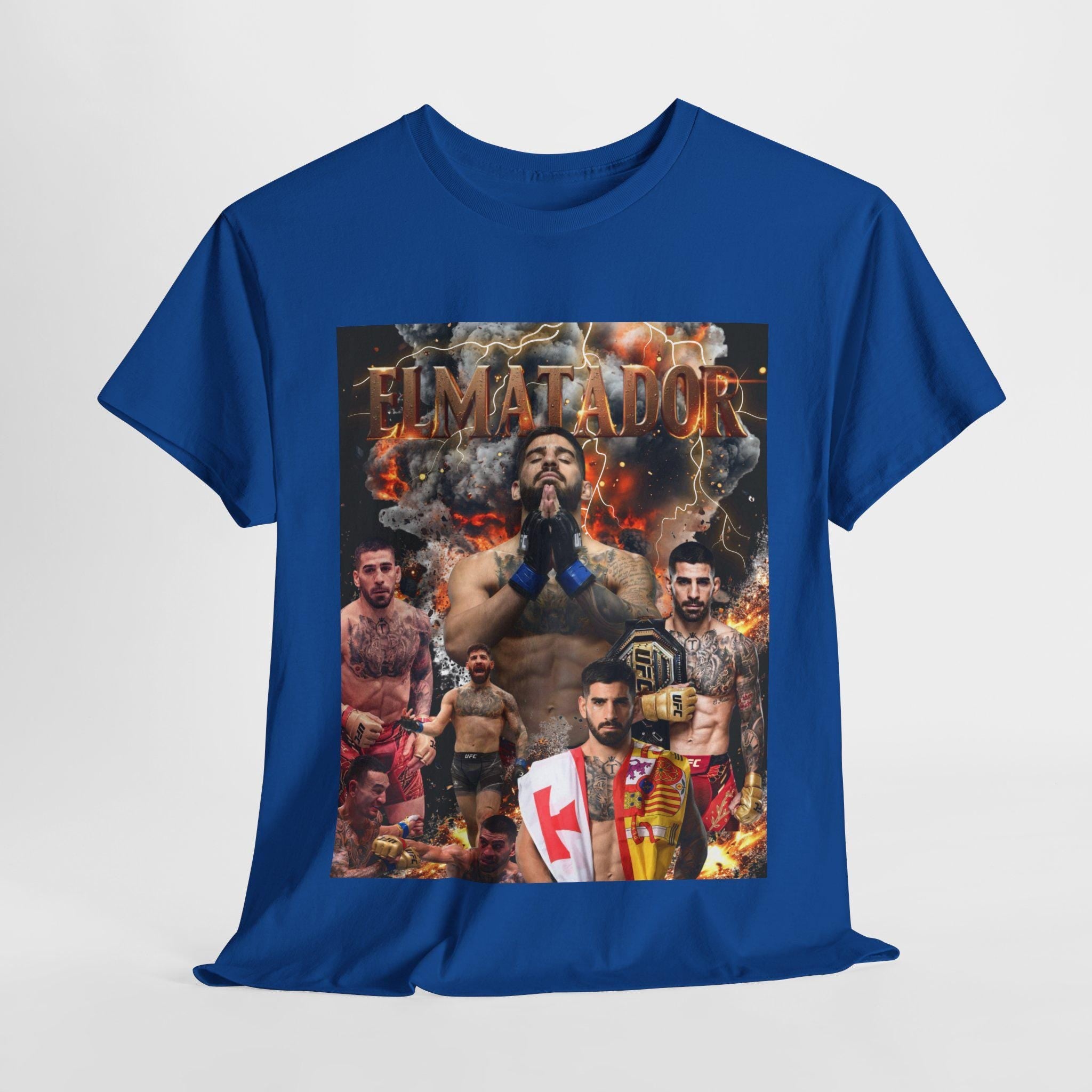 Ilia Topuria "el matador" t-shirt, fan tee, martial arts shirts, 90's Retro Graphic Tee, mma, ufc t-shirt, UFC Bootleg Tee, UFC Fighter