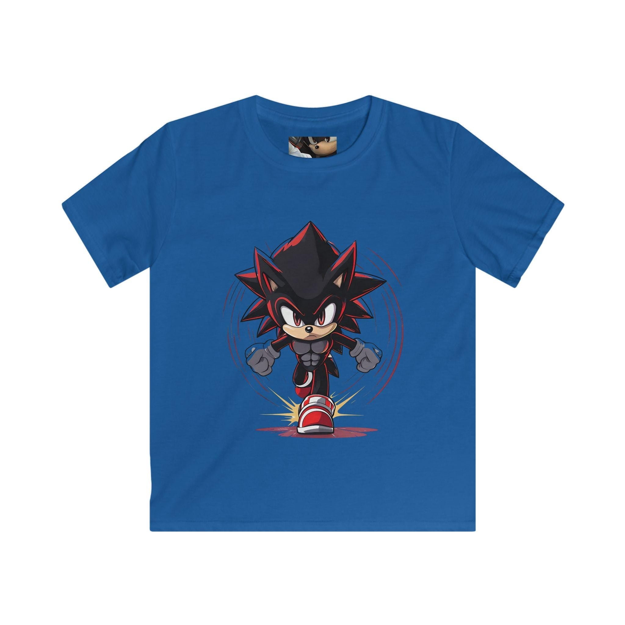 Shadow the Hedgehog, Kids Tee, Sonic Fan Shirt, Children's Video Game Apparel, Cute Cartoon Tee, Birthday Gift for Kids