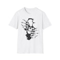 Unisex Softstyle T-Shirt skeleton picture t-shirt skull T-Shirt illustrated t-shirt skull art T-Shirt Skull Art Design front picture t-shirt