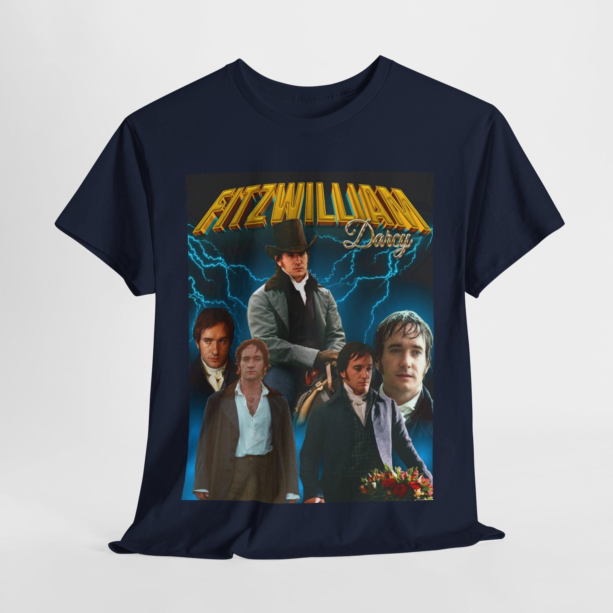 Retro Fitzwilliam Darcy Shirt -fan fitzwilliam darcy,Elizabeth Bennet,Darcy Merch,Pride and Prejudice Shirt,Fitzwilliam Darcy T shirt