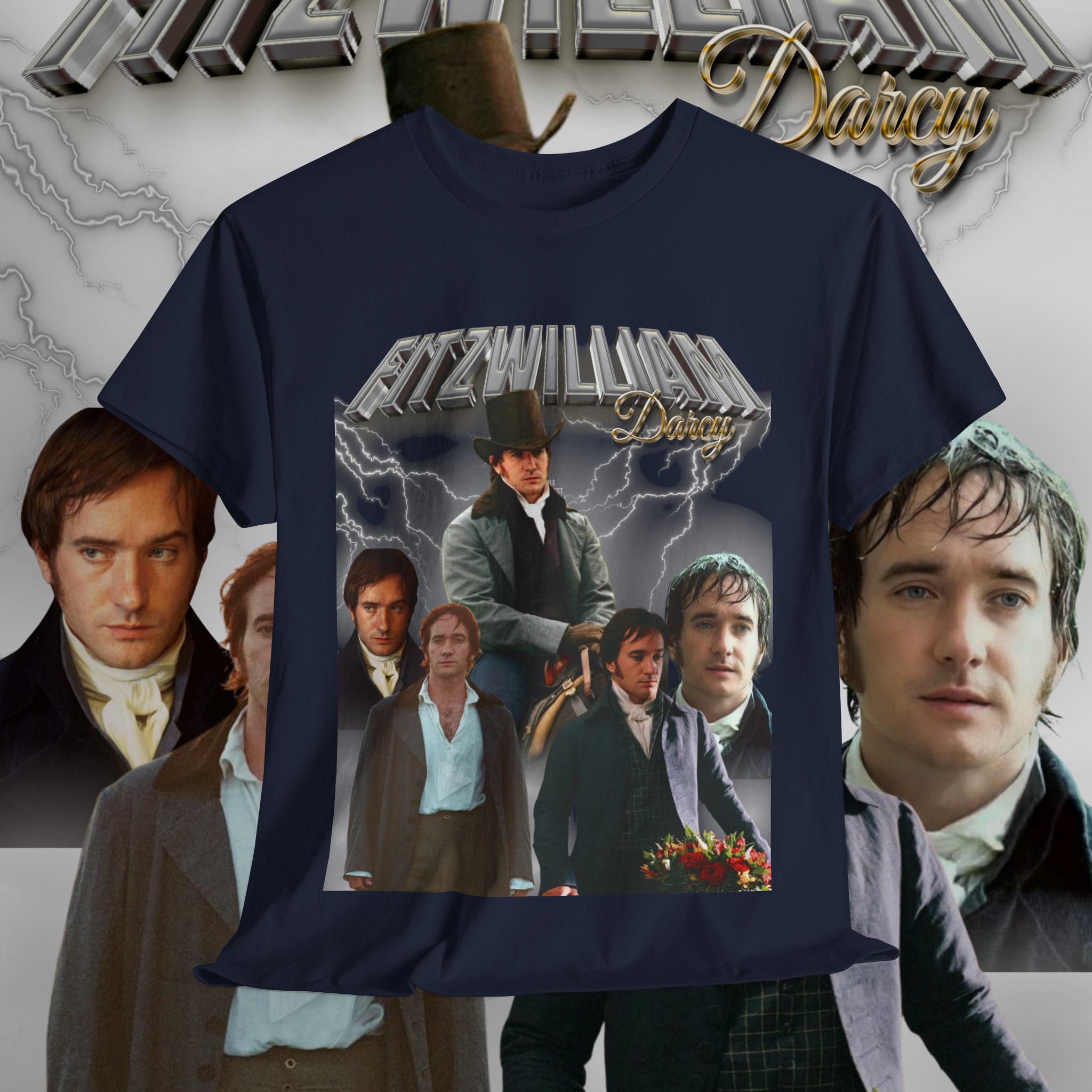 Retro Fitzwilliam Darcy Shirt -fan fitzwilliam darcy,Fitzwilliam Darcy T shirt,Elizabeth Bennet,Darcy Merch,Pride and Prejudice Shirt