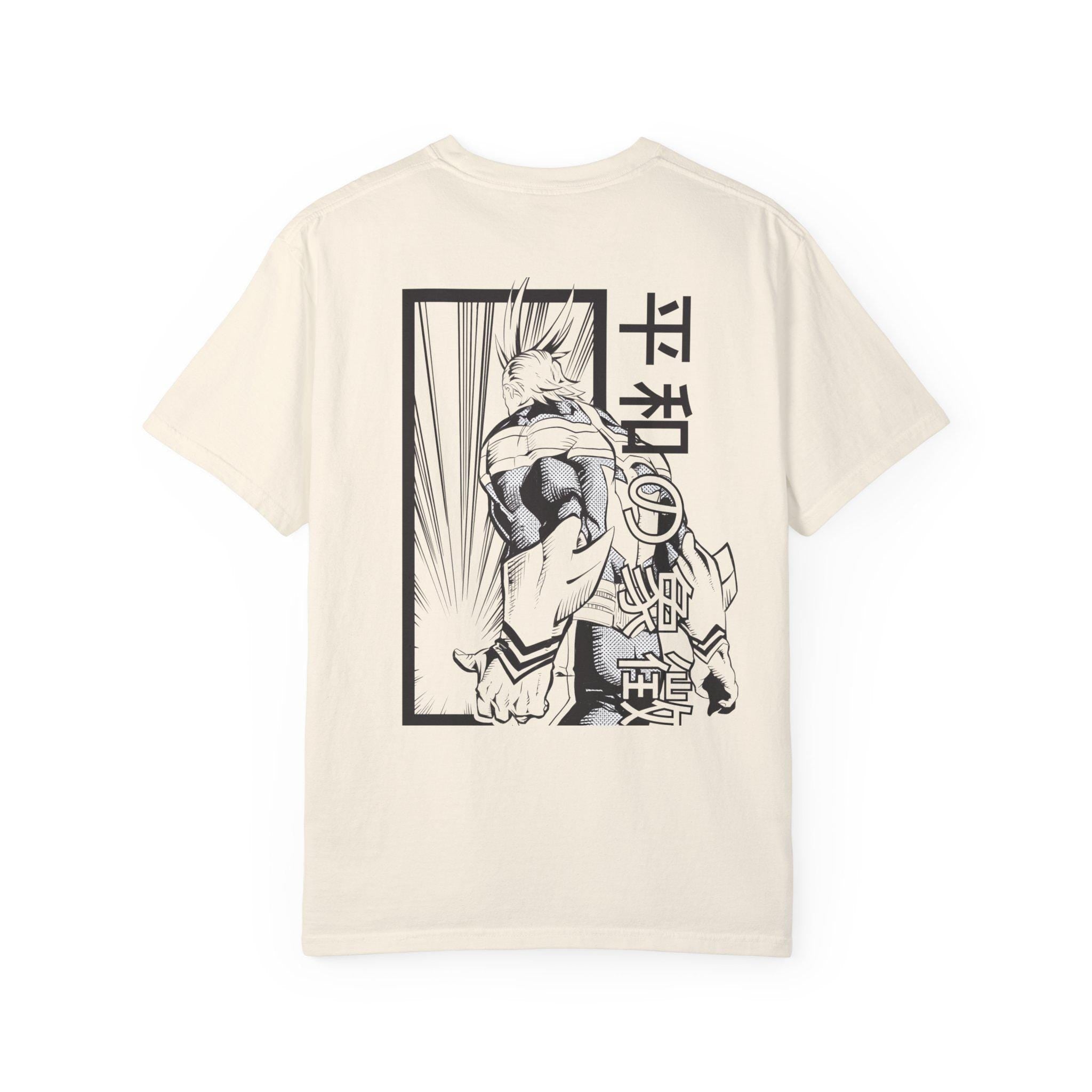 Anime Inspired Graphic Tee, Trendy Casual Wear, Streetwear, Gift for Him/Her, Manga Style, All might shirt, My hero academia shirt