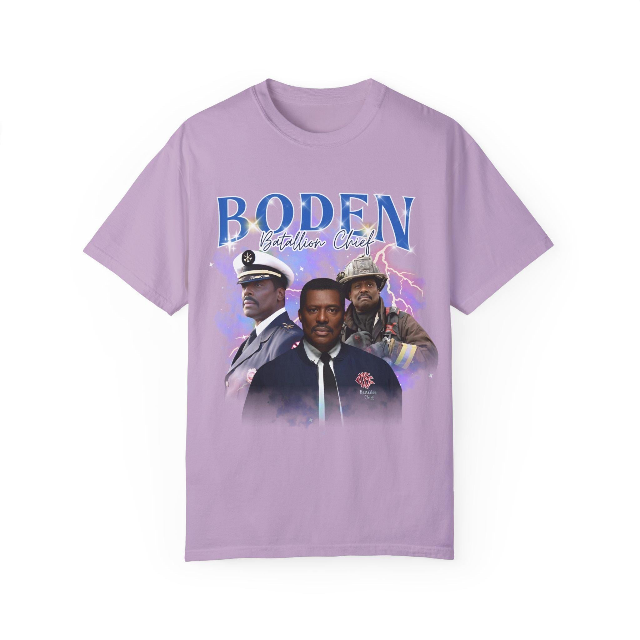 Chief Boden 90's Style T-Shirt | Chief Wallace Boden, Chicago Fire Tv Show, Chicago Fire Fan Shirt, Gift for Eamonn Walker Fan, Tv Series