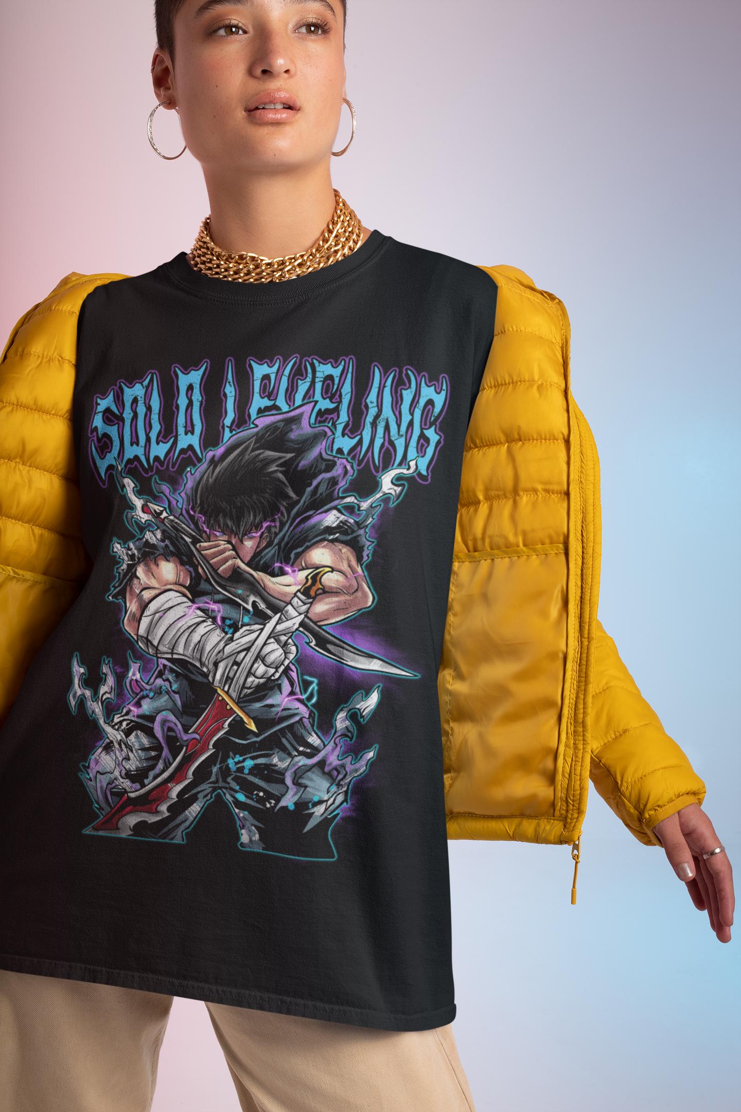 Anime Shirt, Anime T-shirt, Anime Sweatshirt, Graphic Anime Tee, Solo Anime Lovers Shirt, Japanese Anime Tees, Special T-shirt