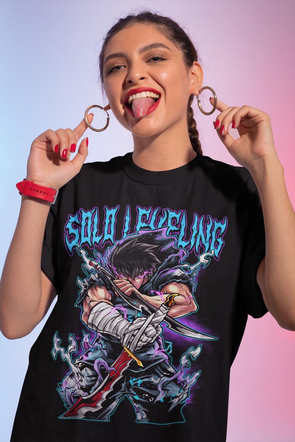 Anime Shirt, Anime T-shirt, Anime Sweatshirt, Graphic Anime Tee, Solo Anime Lovers Shirt, Japanese Anime Tees, Special T-shirt