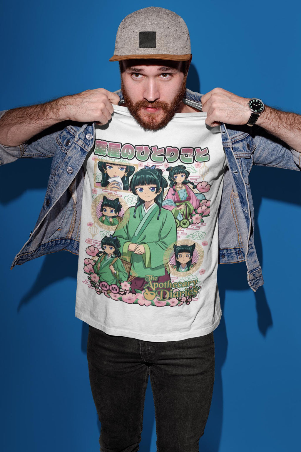 Maomao The Apothecary Diaries Essential T-shirt Anime Black Shirt , Manga Shirt,Anime Vintage Special Unisex T-shirt