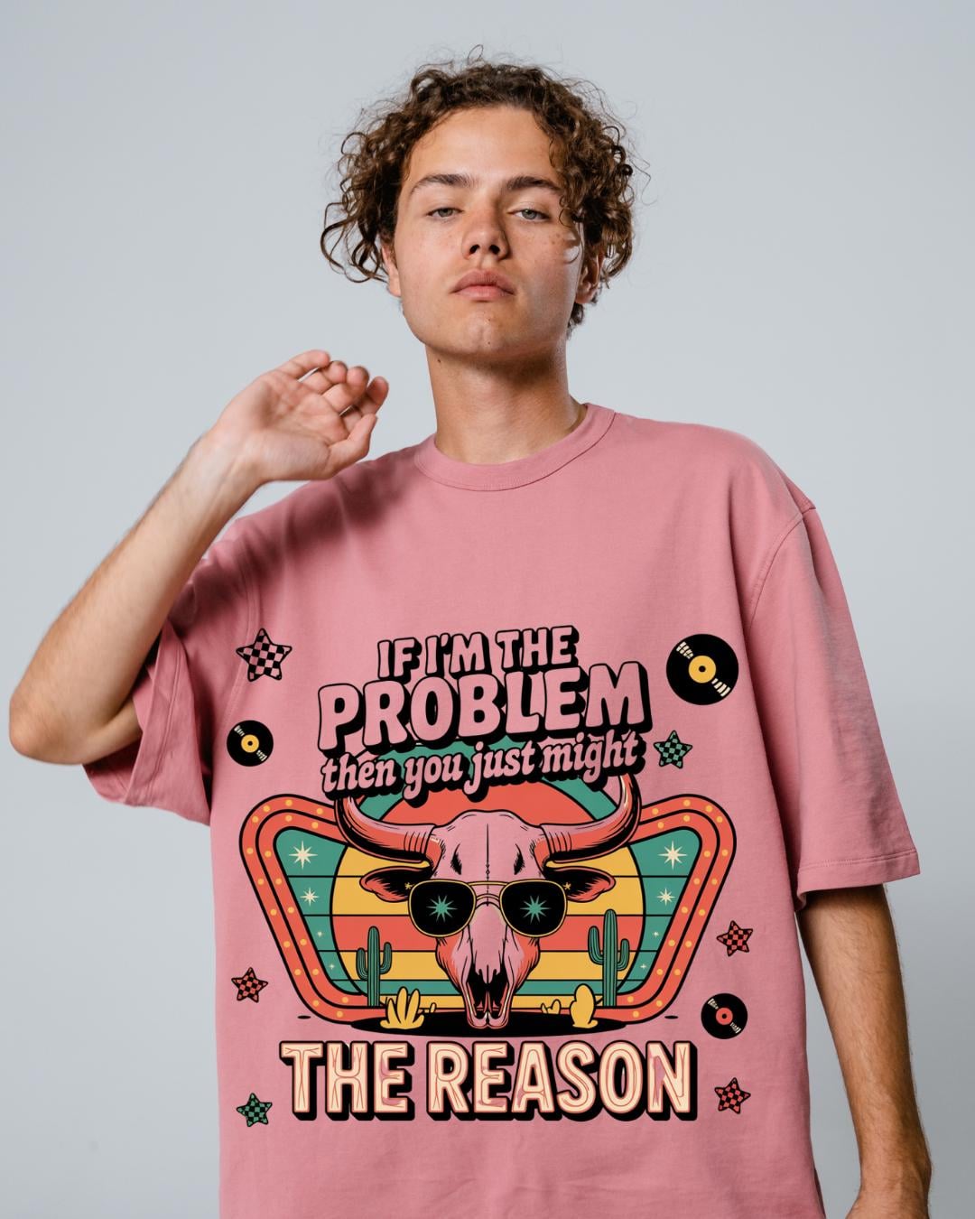 If I'm The Problem Then You Just Might  The Reason Shirt, Western Sweatshirt, Retro T-shirt, Country Music Shirt, Concert Shirt.