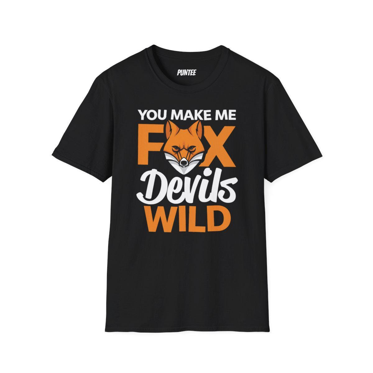 You Make Me Fox Devils Wild T-Shirt â€“ Funny Denglisch saying in English, funny language game shirt, gift for German fans & nerds
