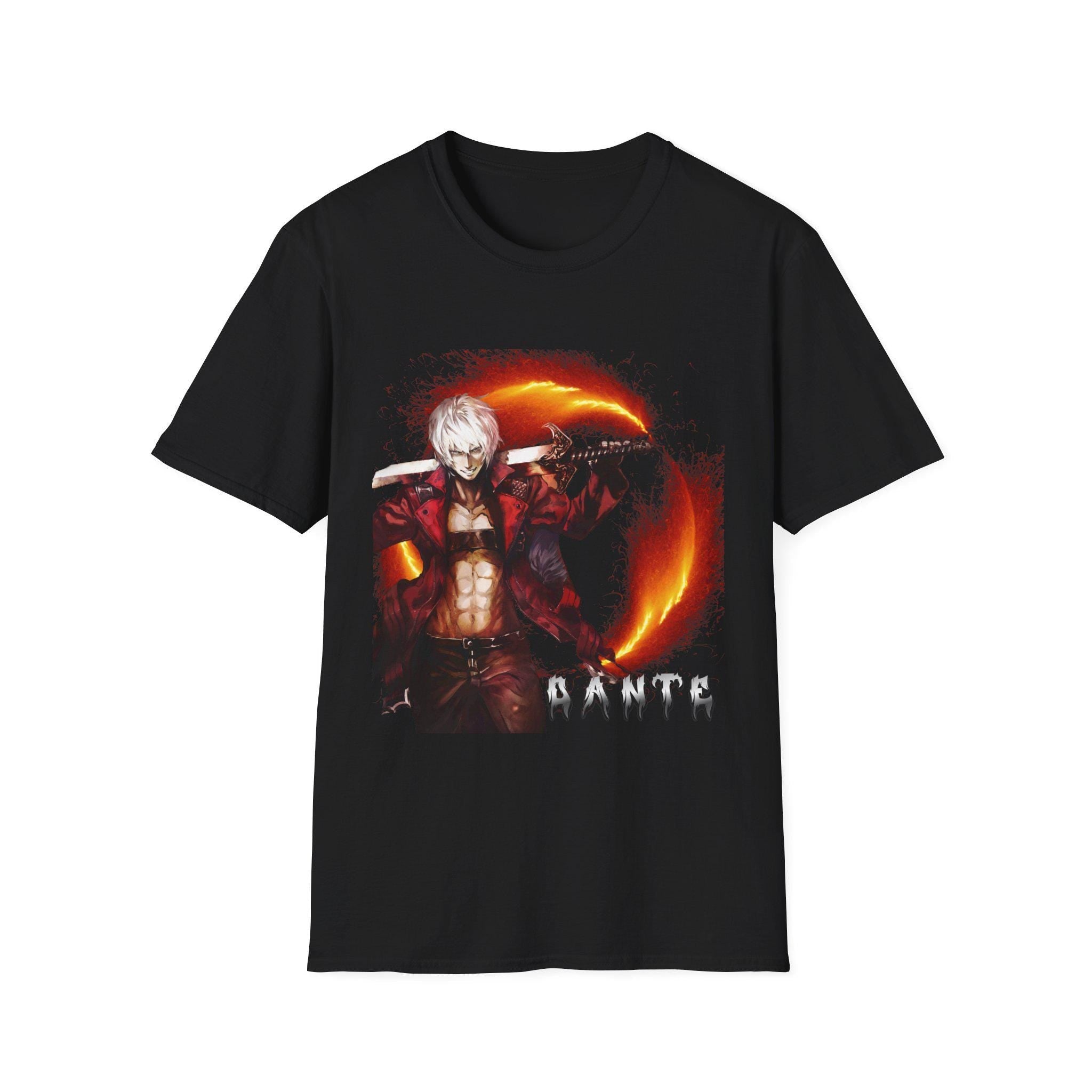 Dante Devil May Cry Unisex T-Shirt, Video Game Tee, Gamer Gift, Graphic Tee, Devil May Cry Merchandise,dante t-shirt, devil may cry t-shirt