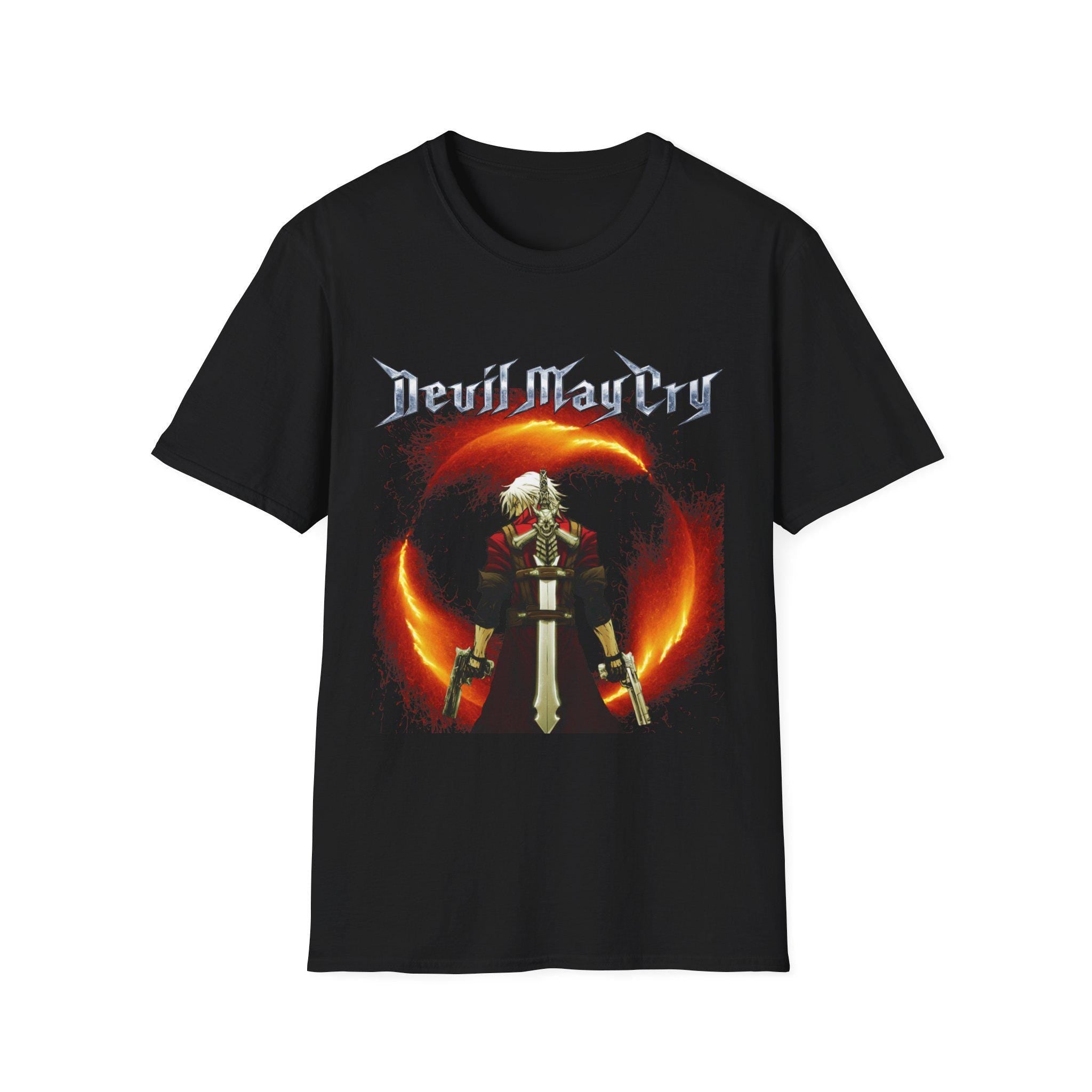 Devil May Cry Unisex T-Shirt, Dante Graphic Tee, Devil May Cry Dante Shirt, Video Game T-Shirt, Gamer Gift, Devil May Cry Fan Apparel