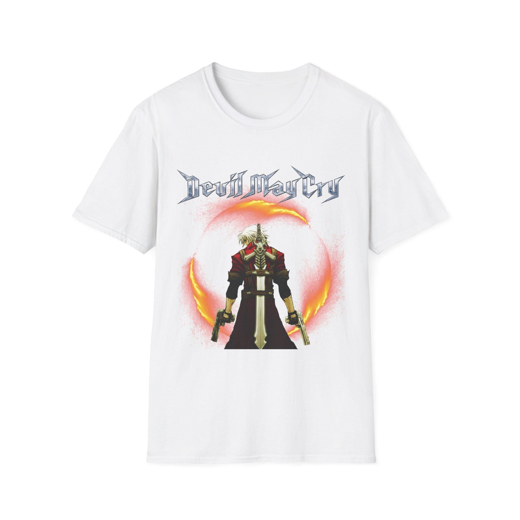 Devil May Cry Unisex T-Shirt, Dante Graphic Tee, Devil May Cry Dante Shirt, Video Game T-Shirt, Gamer Gift, Devil May Cry Fan Apparel