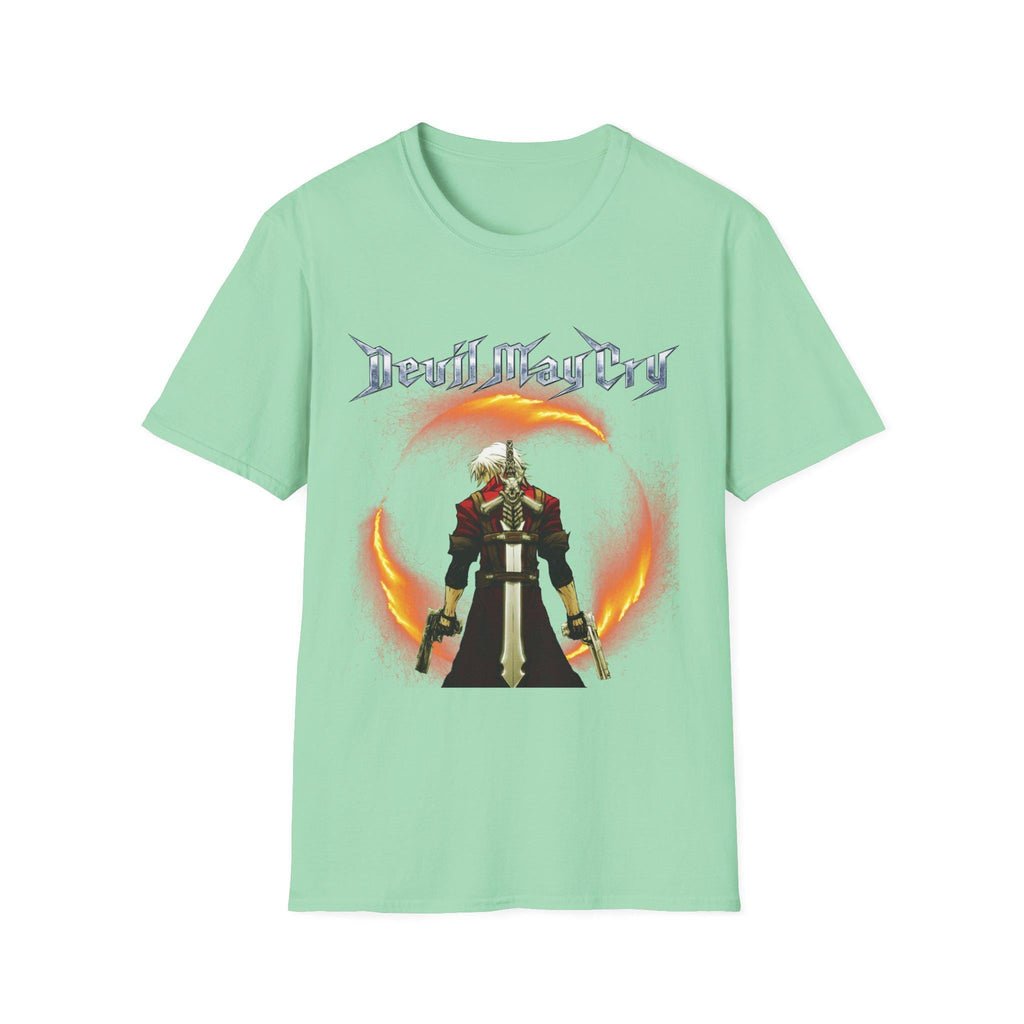 Devil May Cry Unisex T-Shirt, Dante Graphic Tee, Devil May Cry Dante Shirt, Video Game T-Shirt, Gamer Gift, Devil May Cry Fan Apparel