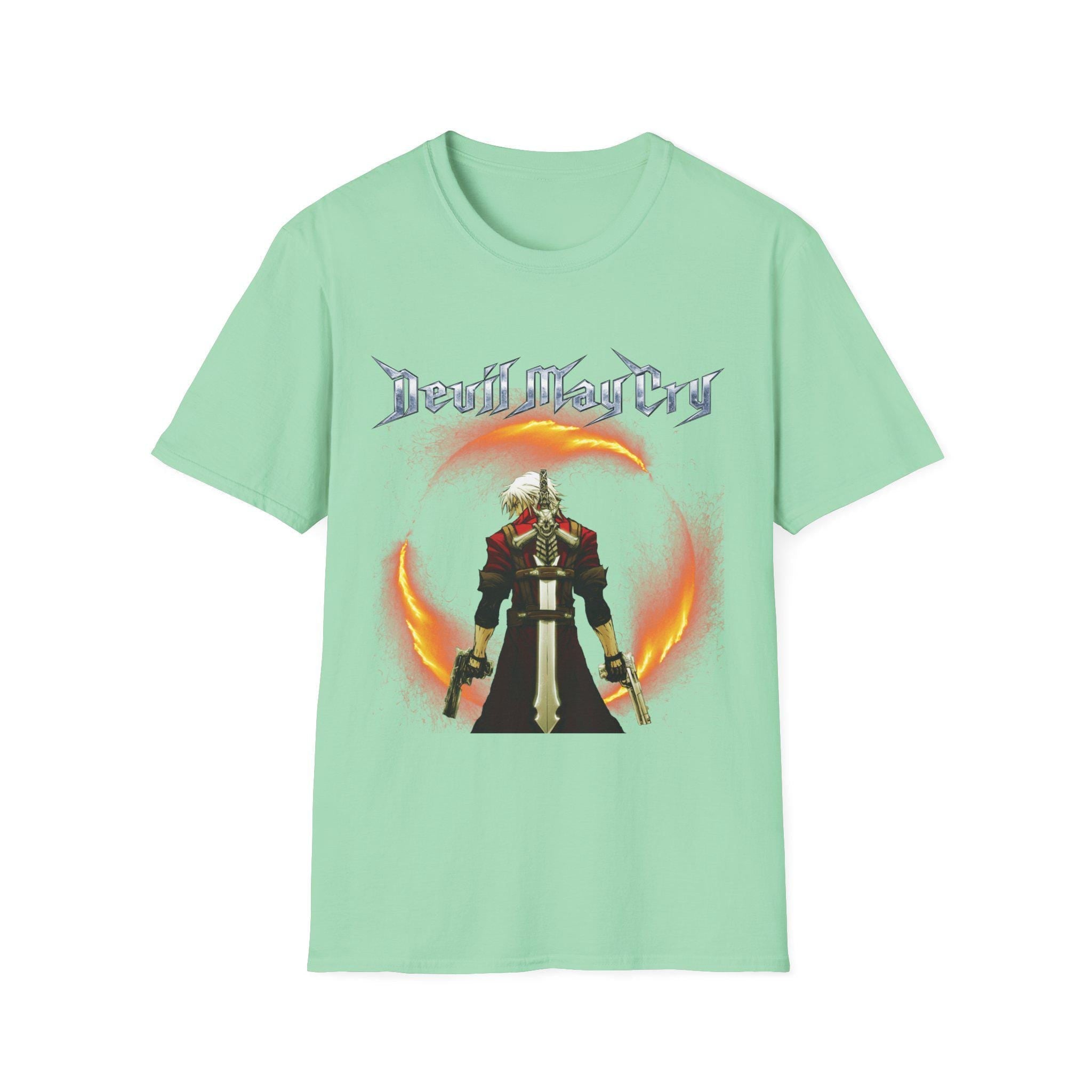 Devil May Cry Unisex T-Shirt, Dante Graphic Tee, Devil May Cry Dante Shirt, Video Game T-Shirt, Gamer Gift, Devil May Cry Fan Apparel