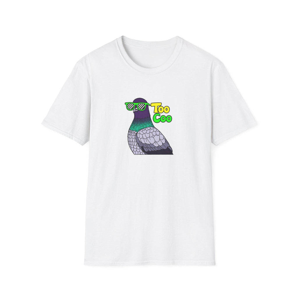 Pigeon shirt, Pigeon Unisex Softstyle T-Shirt, Bird Lover Tee, Nature Graphic Top, Animal Print Shirt, Wildlife Clothing