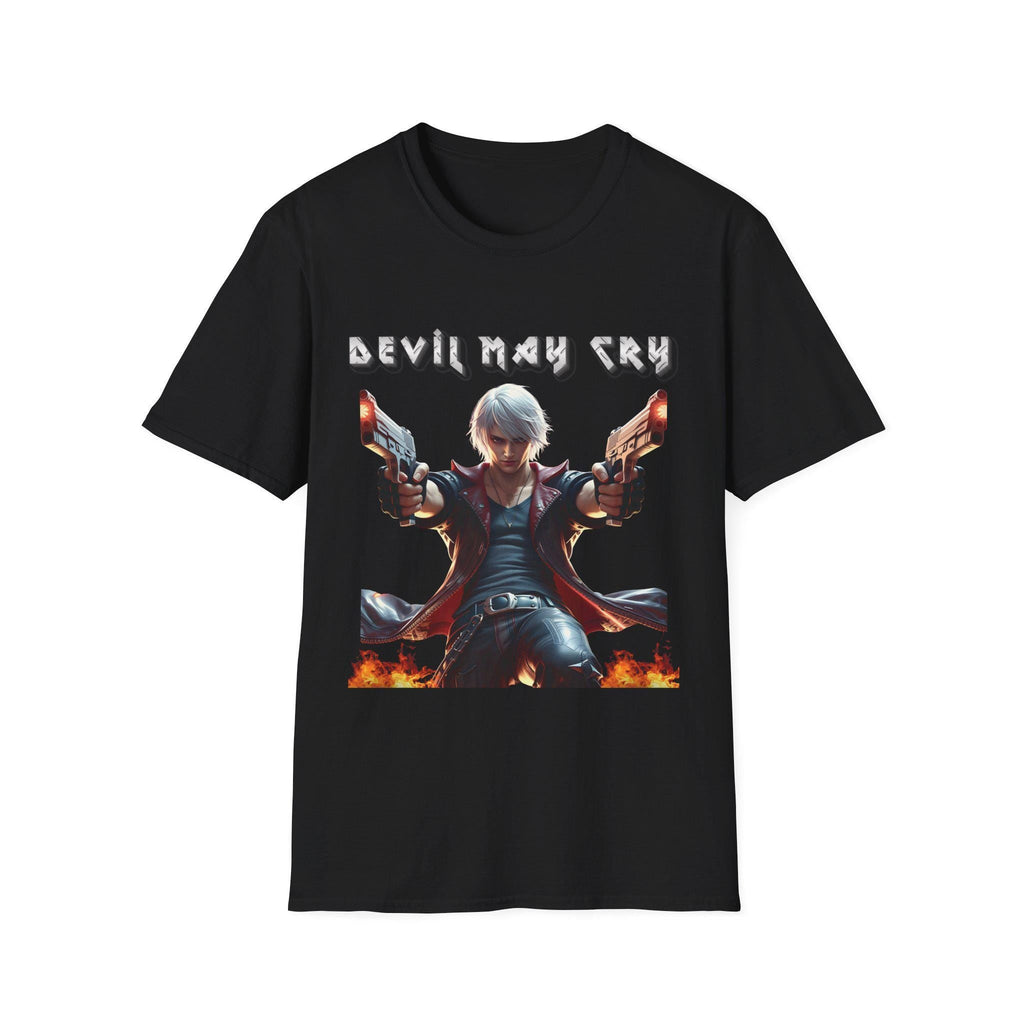Devil May Cry Dante Karakteri T-Shirt - Cool Gothic Devil Gamer Tee, Unisex Graphic Shirt, Video Game Fan Top, devil may cry t-shirt