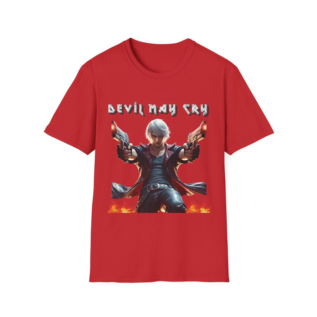 Devil May Cry Dante Karakteri T-Shirt - Cool Gothic Devil Gamer Tee, Unisex Graphic Shirt, Video Game Fan Top, devil may cry t-shirt