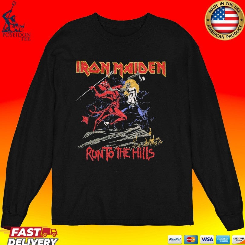 Iron Maiden Run To The Hills T-shirt