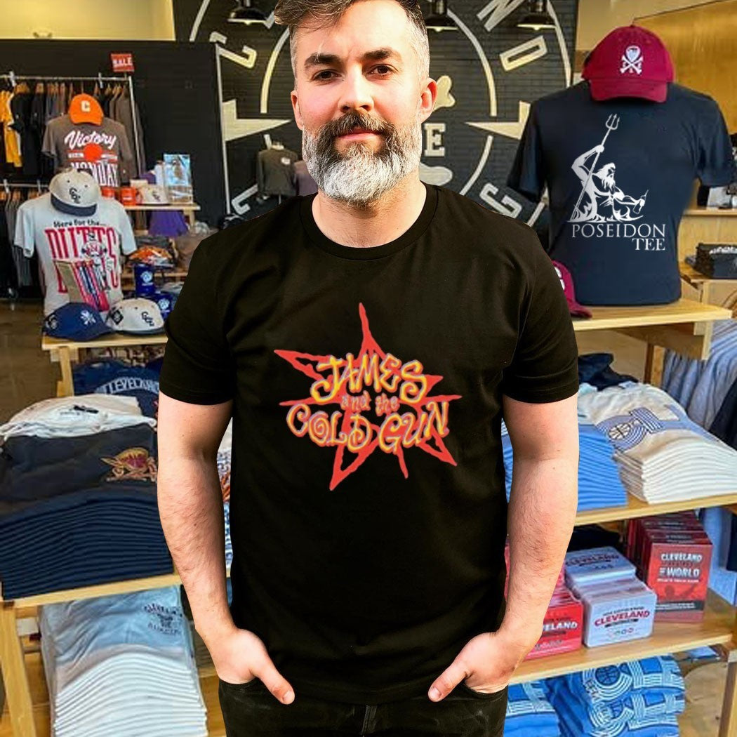 James And The Cold Gun Star T-shirt