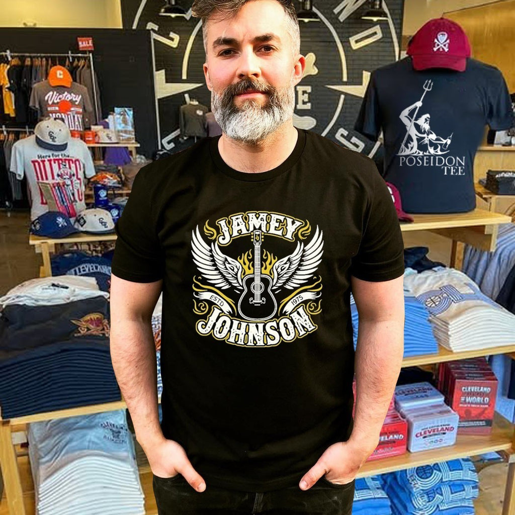 Jamey Johnson Est. 1975 Guitar T-shirt