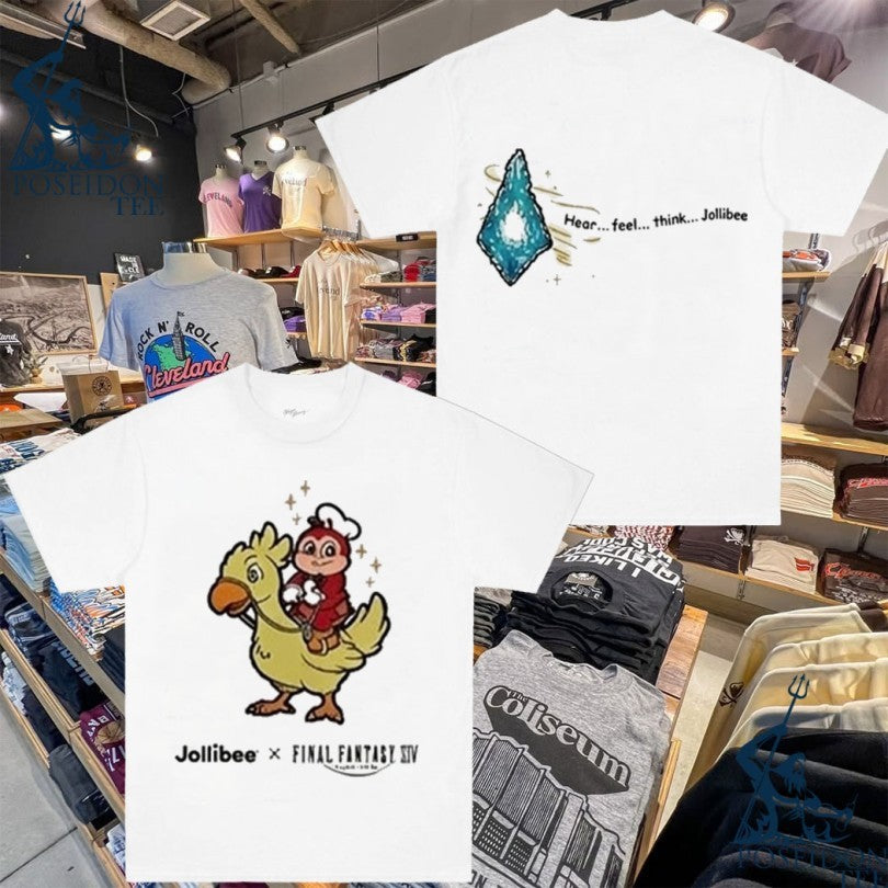 Jollibee Final Fantasy Xiv Chocobo T-shirt