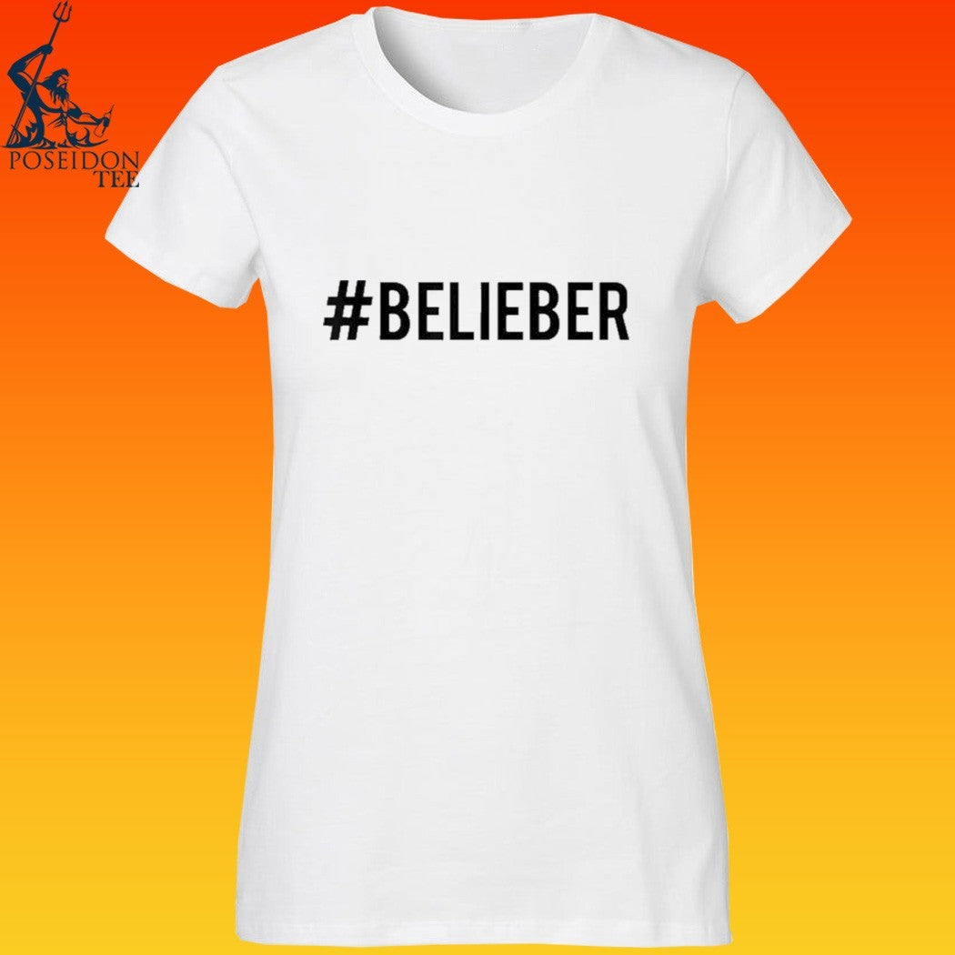 Justin Bieber Belieber Hashtag T-shirt