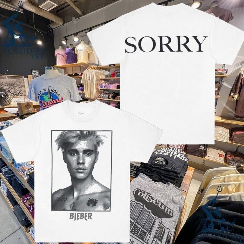 Justin Bieber Purpose Sorry T-shirt