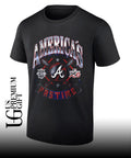 Atlanta Braves baseball Americana 250th Pastime celebrating logo shirt