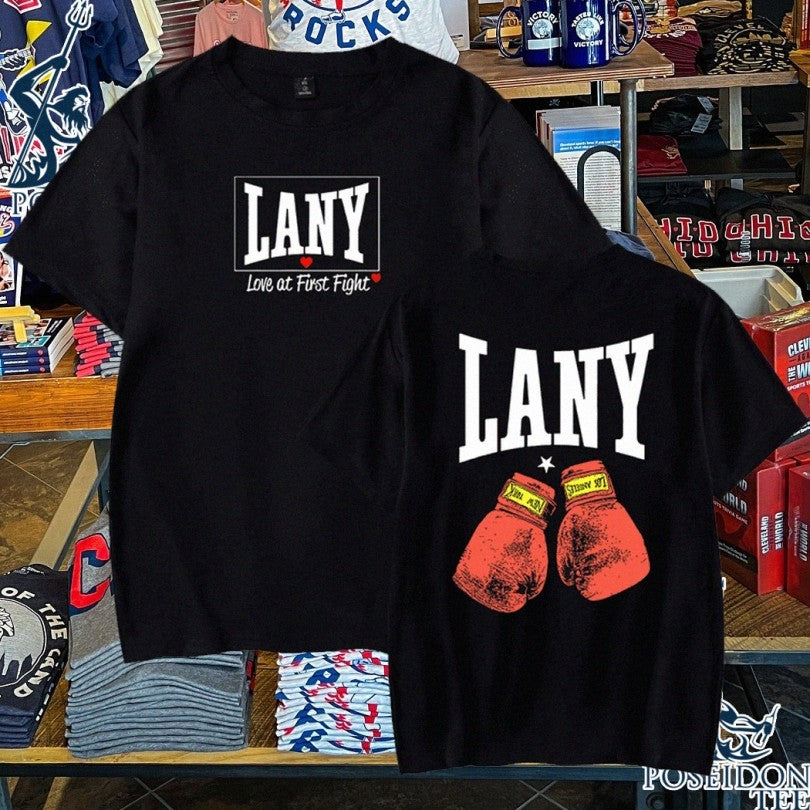 Lany Love At First Fight Boxing Gloves T-shirt