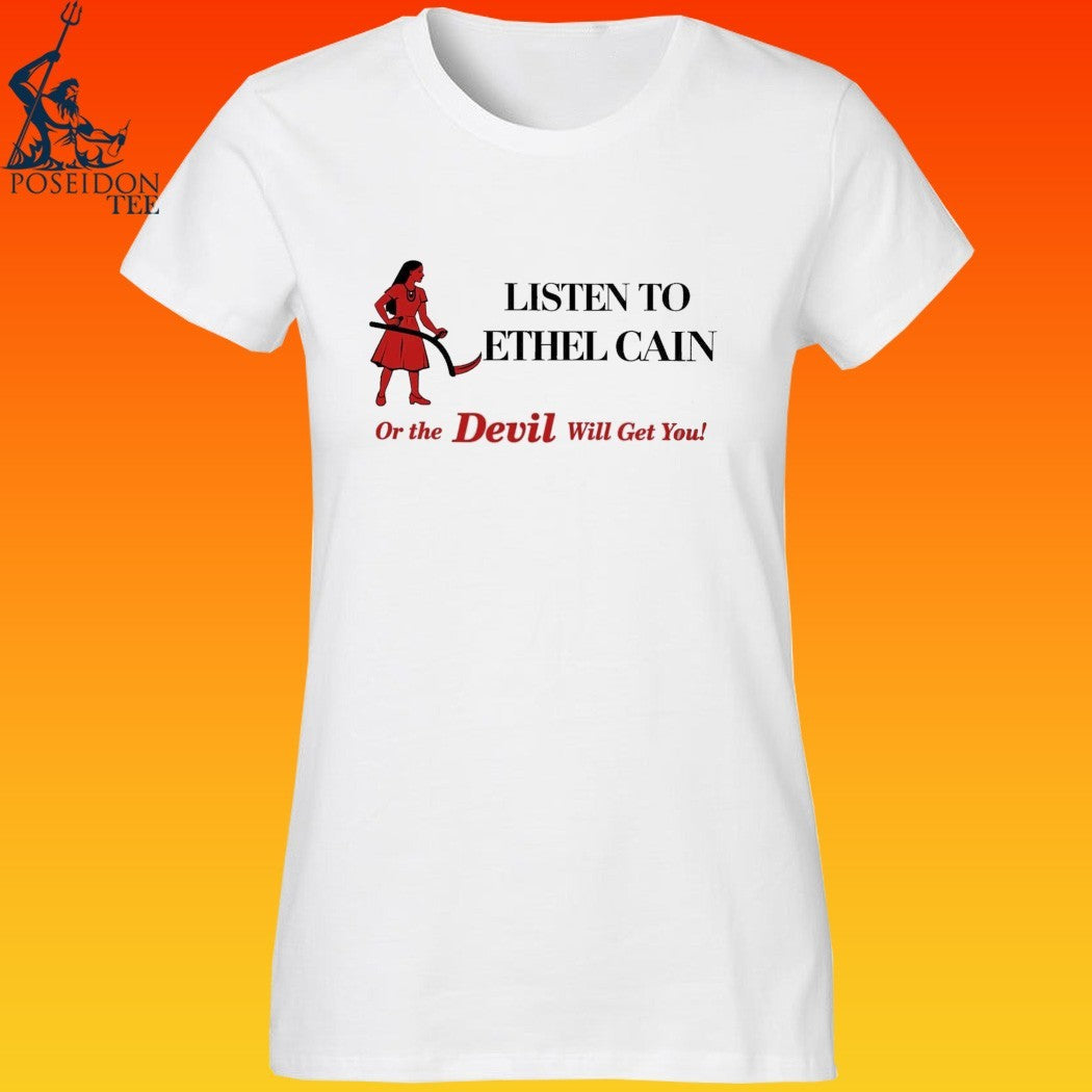 Listen To Ethel Cain Or The Devil Will Get You Coachella T-shirt