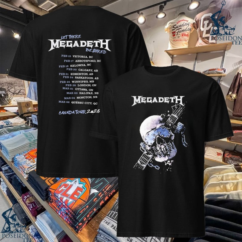 Megadeth Let There Be Shred T-shirt