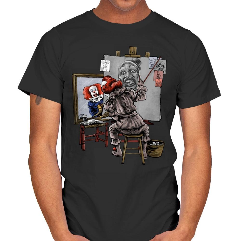 Triple Clown Portrait