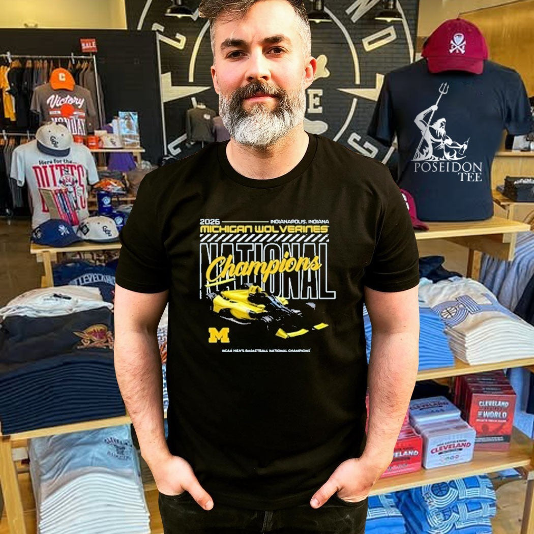 Michigan Wolverines MBB National Champs 2026 Indy T-shirt