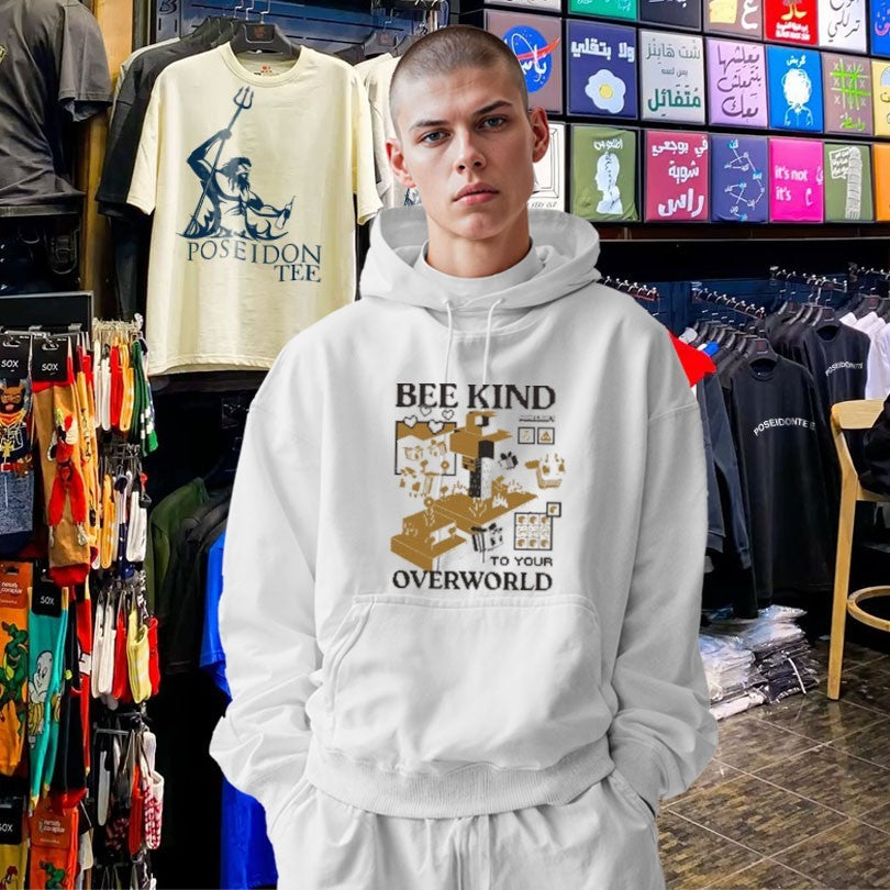 Minecraft Bee Kind To Your Overworld T-shirt