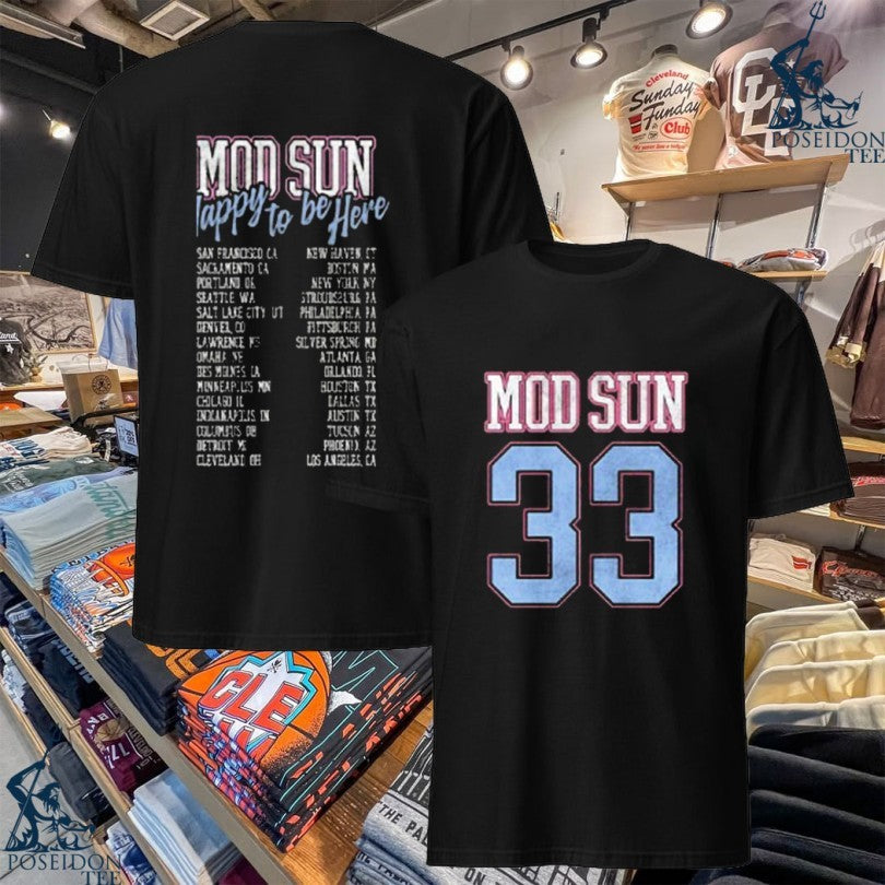 Mod Sun Happy to Be Here T-shirt