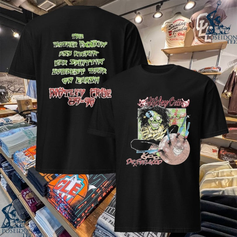 Mötley Crüe Dr Feelgood Pushead T-shirt