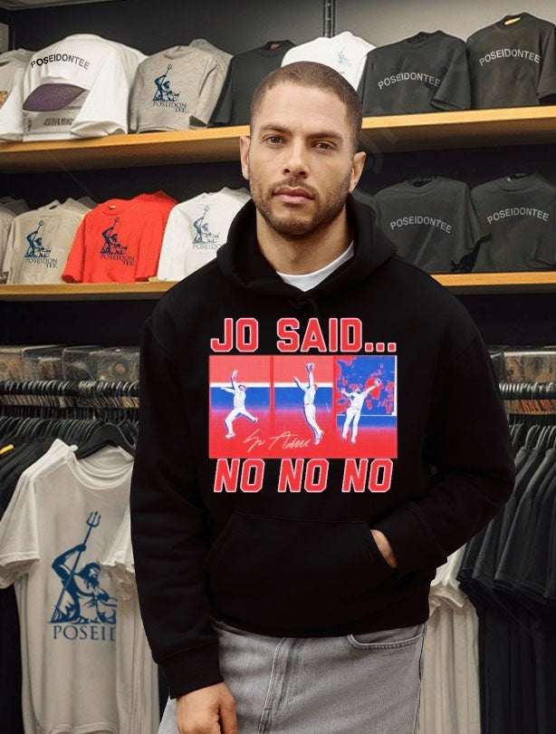 O Adell Jo Said No No No Los Angeles Angels T-shirt